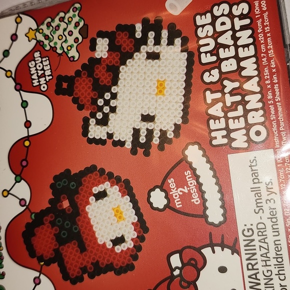 Brand New Hello Kitty and Friends Saniro Heat &Fuse Melty Beads Ornament Set - Picture 2 of 5